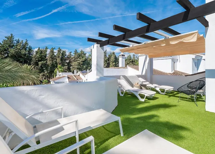 Vacation I Naranjos, Duplex Penthouse, Golf Lovers, Security, Swimming Pool, Fastest Wifi With Rooftop And Terrace *