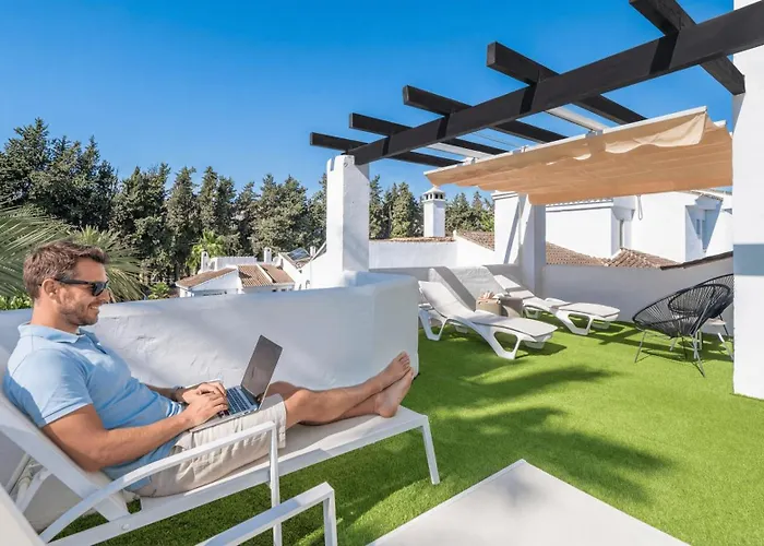 Vacation I Naranjos, Duplex Penthouse, Golf Lovers, Security, Swimming Pool, Fastest Wifi With Rooftop And Terrace